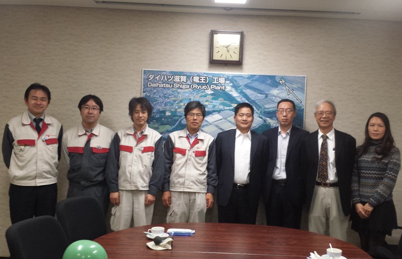 杏耀股份高层到大发公司拜访
