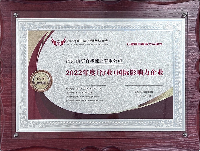 图：广东门徒娱乐有限公司被授予2022年度（行业）国际影响力企业