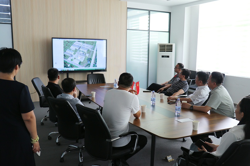 广东钢铁集团领导莅临门徒娱乐调研指导